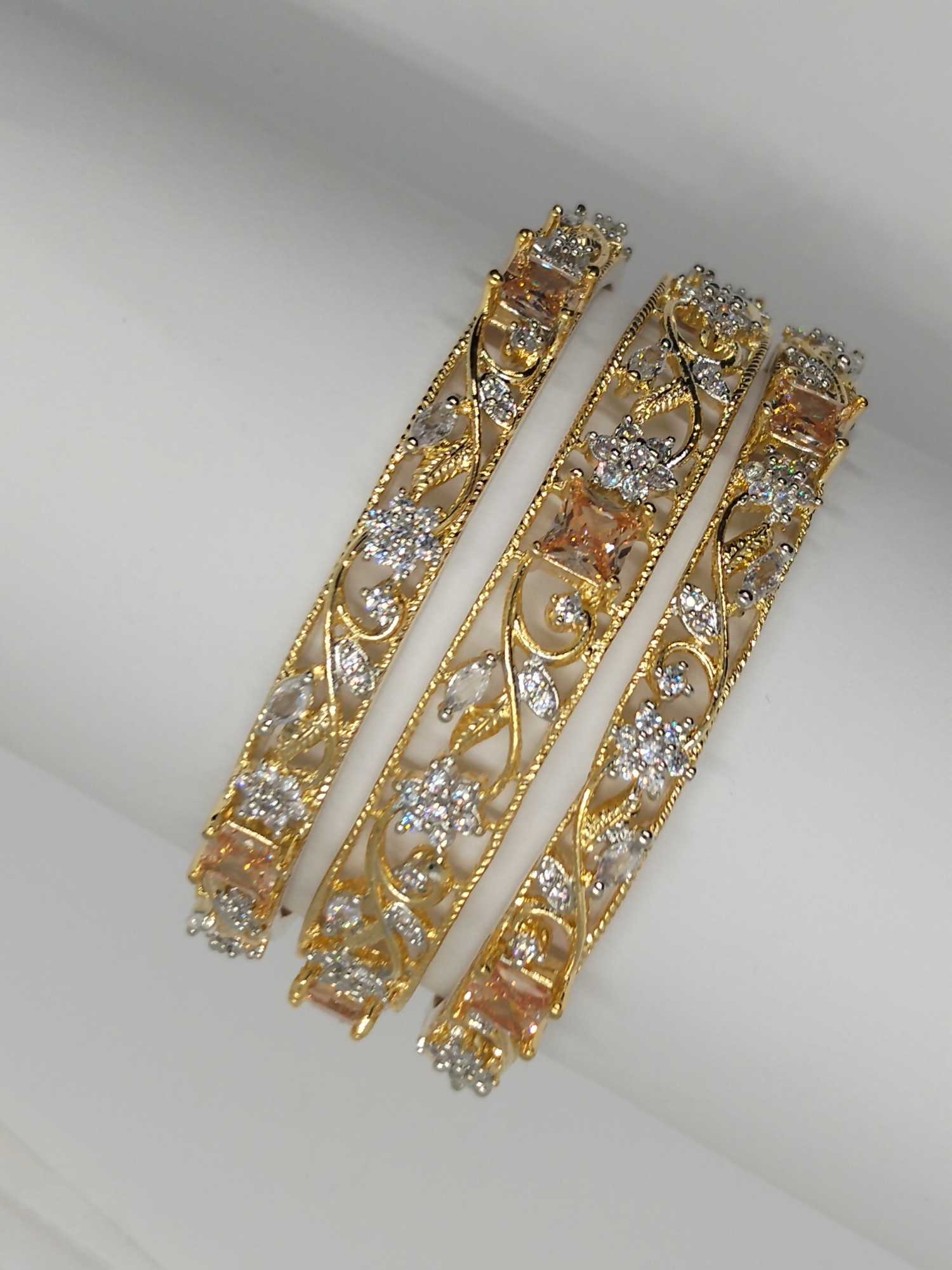 H&A Jewellery One Carat Silver Rhodium Plated Karay