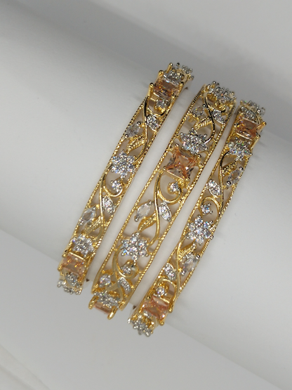 H&A Jewellery One Carat Silver Rhodium Plated Karay