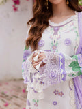 Mahnur Gulzar Viscose Embroidered Unstitched 3-Piece Suit - G - 02