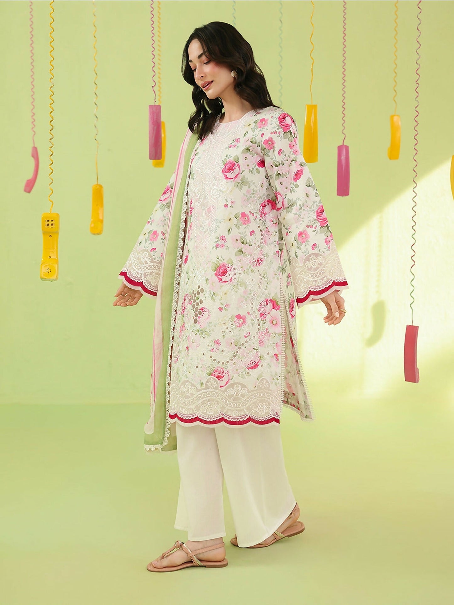Mahnur Anaya Vol.2 Lawn Embroidered Stitched 3-Piece Suit-AN-2-19