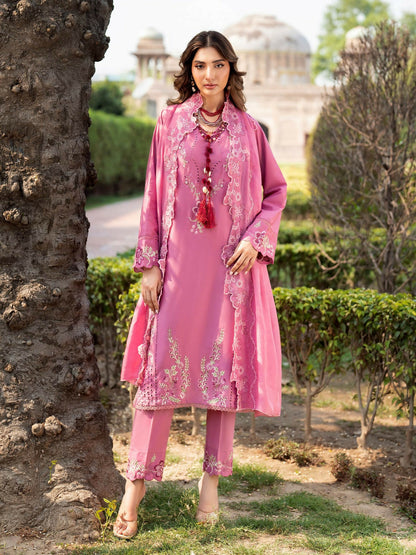 Panache Apparel Rang-e-Bahar Lawn Embroidered Stitched Suit-Suroor
