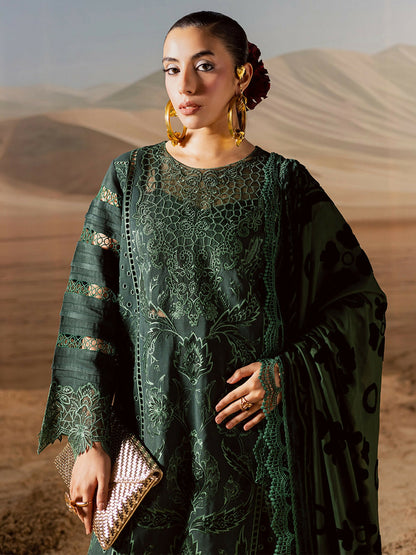 Mahnur Amelia Kotrai Embroidered Unstitched 3-Piece Suit-CK-009