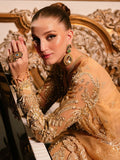 Parishay Cindrella Luxury Formals Net Embroidered Unstitched 3-Piece Suit-AMBRE