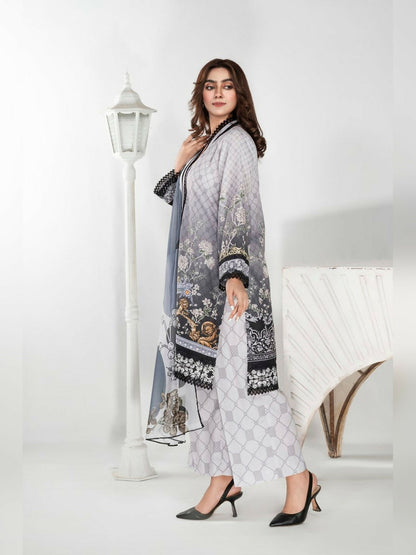 Imran Aftab Aura Summer Lawn Printed Stitched 3-Piece Suit-IALC 03