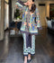 Allure By IH Salina Lawn Silk Printed Co-Ord Set-Gina