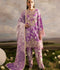 Mahnur Kaia Slub Linen Embroidered Unstitched 3-Piece Suit-K- 10