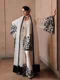 Hussain Rehar Luxury Pret Eid'24 Raw Silk Embellished Stitched 3-Piece Suit-Tusk