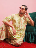 Hussain Rehar Basic Not Basic IV Raw Silk Printed Stitched 2-Piece Suit-Panache
