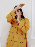 MAK Fashion Lawn Embroidered Stitched 2-Piece Suit-Warisha