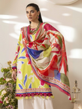 Naqsh Summer Glow 2 Luxury Lawn Digital Printed Unstitched 3-Piece Suit-Dull Yellow-00121