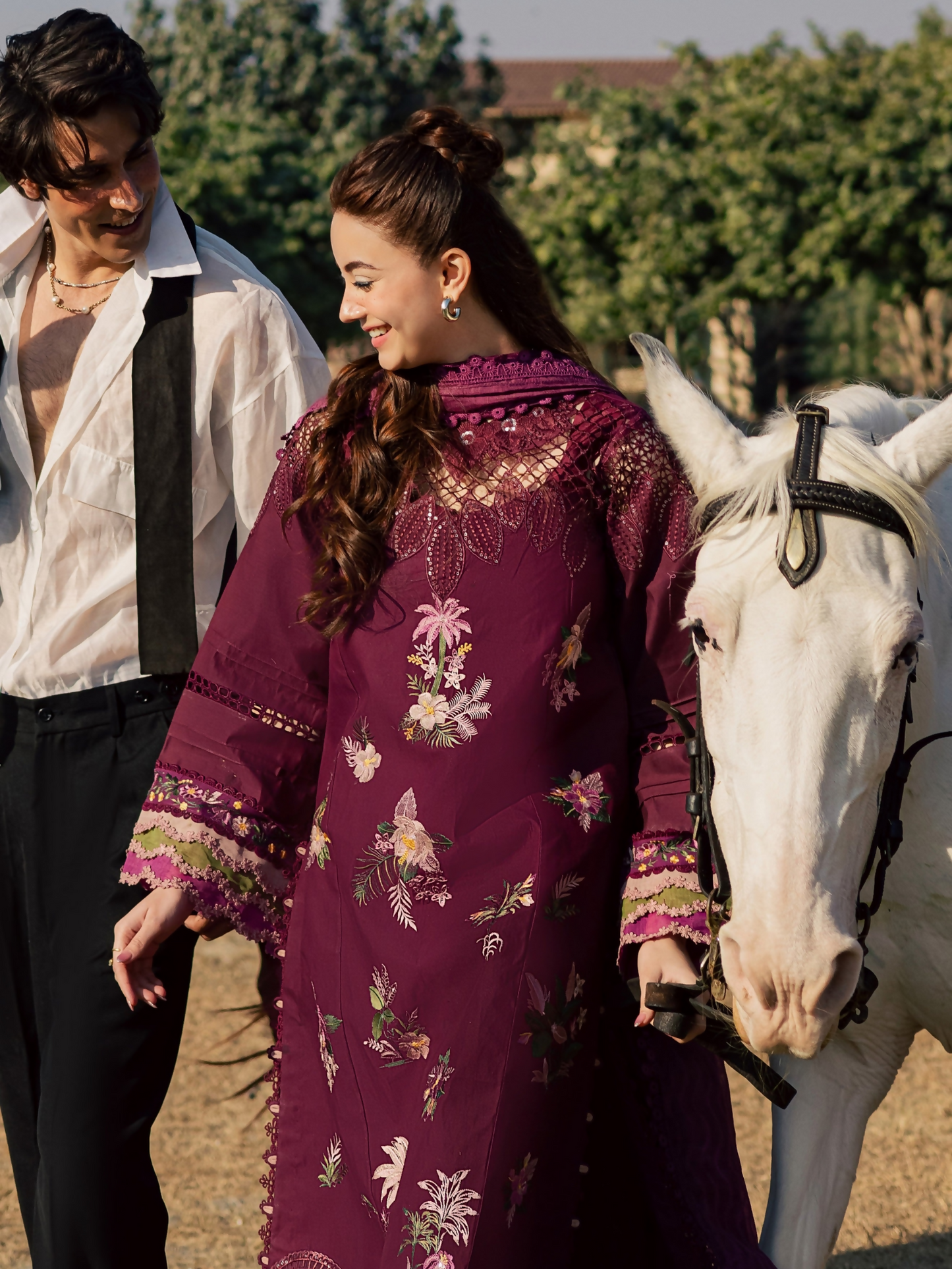 Parishay Summer Queen Vol 2 Lawn Embroidered Unstitched 3-Piece Suit-SQU-04