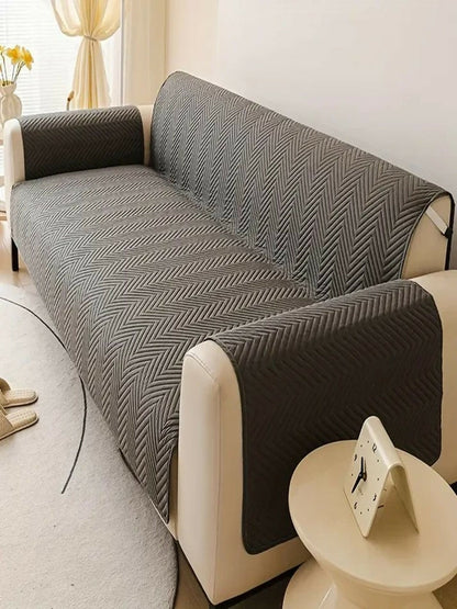 Elegant Bedding Mat Ultrasonic Micro Sofa Cover