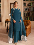 Allure By IH Luxury Pret Raw Silk Embellished Stitched 3-Piece Suit-Lucine