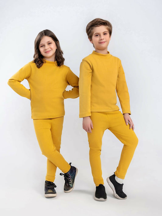 Mustard Velvour Inner Tracksuits-VIS06