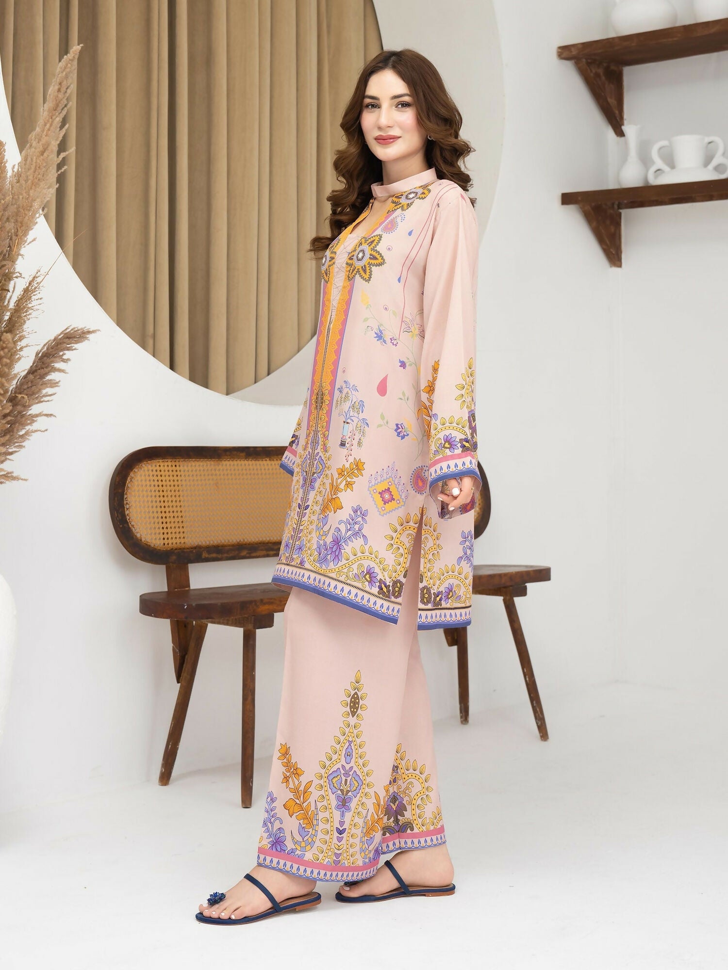 Panache Apparel Florise Lawn Printed Co-Ord Set-Seryn