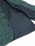 Velvour Boys Jacquard Printed Waistcoat-VW06-A