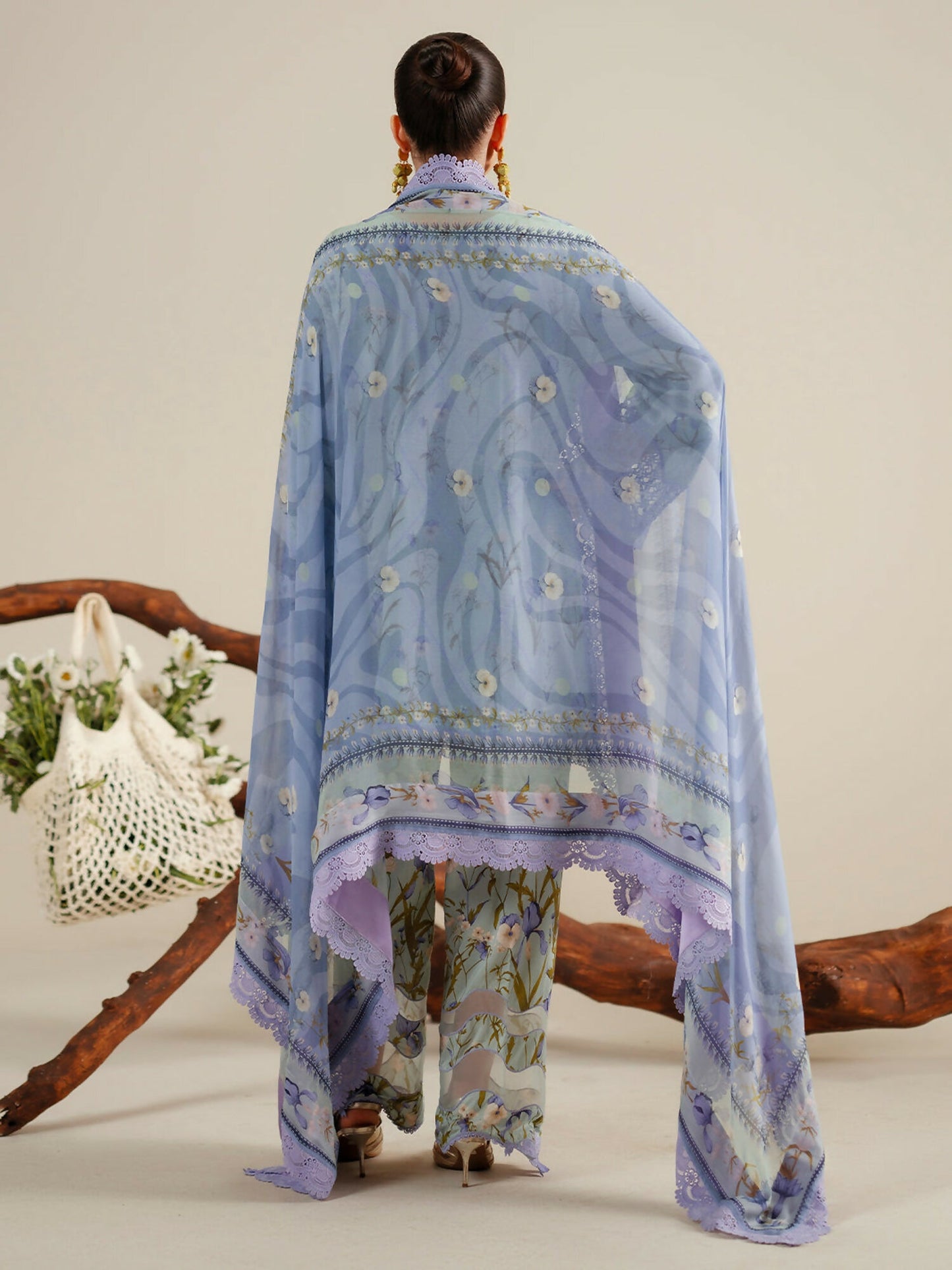 Binilyas Eres Bonita Viscose Embroidered Stitched 3-Piece Suit-1103-A