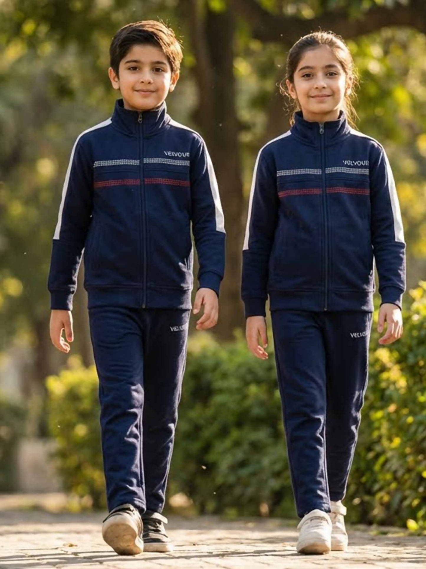Velvour Polyathletic Fleece Tracksuit-VWT55-A