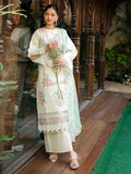 Mint Green-Mahnur Shanaya Lawn Vol 2 Embroidered Stitched 3-Piece Suit-SH-09