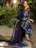 Blue-Mahnur Shanaya Lawn Vol 2 Embroidered Stitched 3-Piece Suit-SH-10
