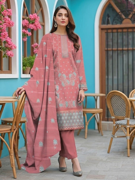 Bin Shaukat R Shine Vol 70 Bana Dora Lawn Embroidered Unstitched 3-Piece Suit