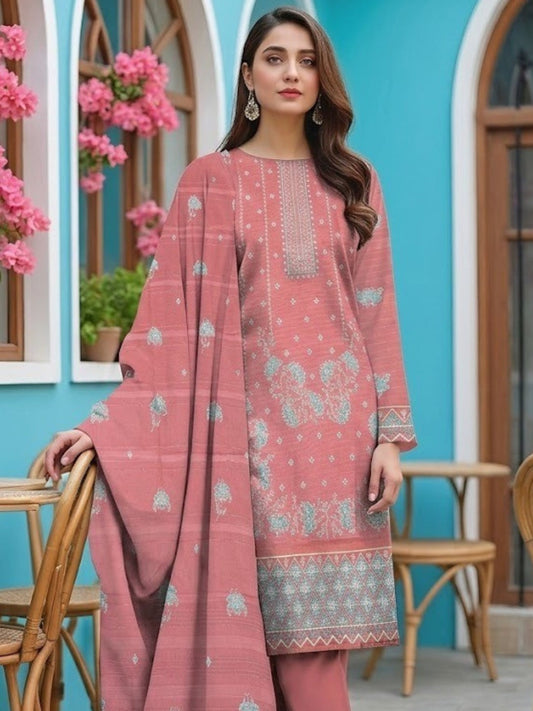 Bin Shaukat R Shine Vol 70 Bana Dora Lawn Embroidered Unstitched 3-Piece Suit