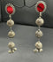 H&A Jewellery Oxidized Brass Handmade Earrings