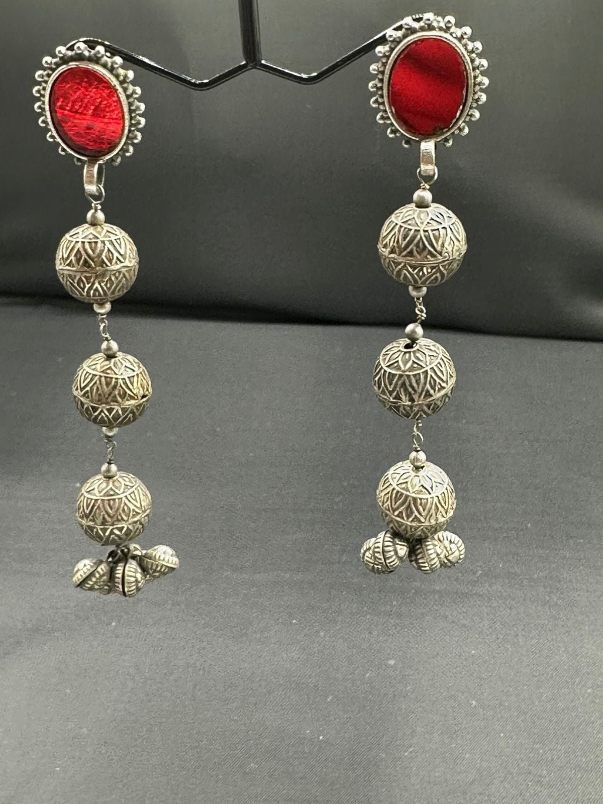 H&A Jewellery Oxidized Brass Handmade Earrings