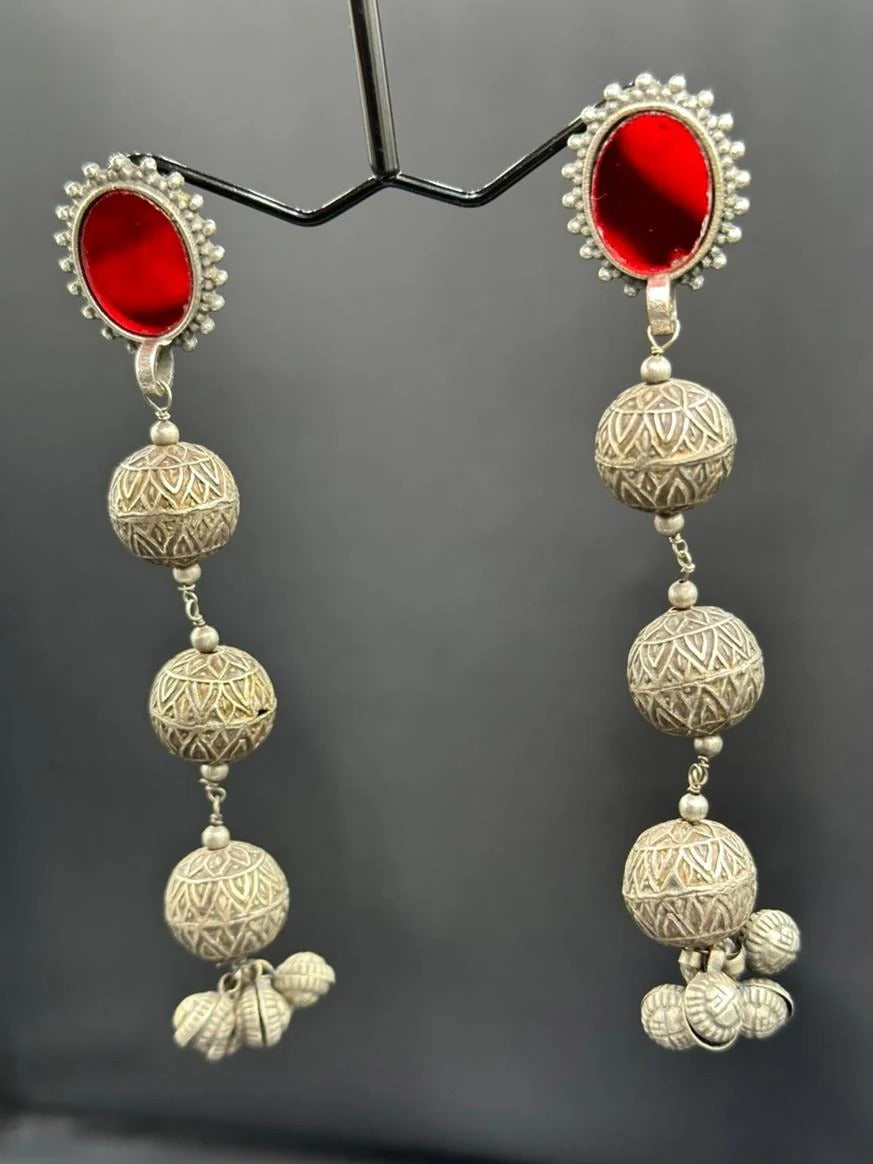 H&A Jewellery Oxidized Brass Handmade Earrings