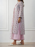 Pink-Orient Lawn Printed Unstitched 3-Piece Suit-OTL-25-021