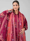 Magenta- Nishat Lawn Printed Unstitched 3-Piece Suit-42602353