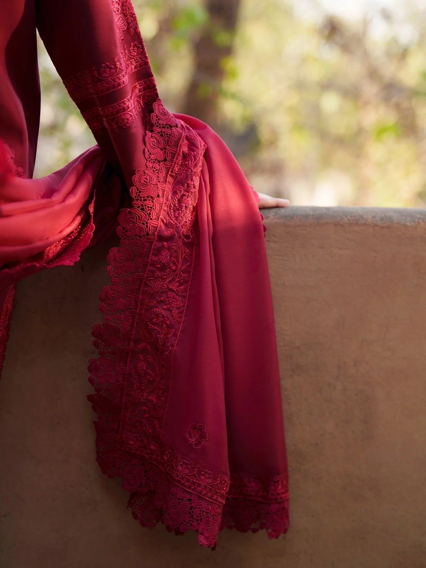 Mahnur Fiona Lawn'26 Embroidered Stitched 3-Piece Suit-F-07