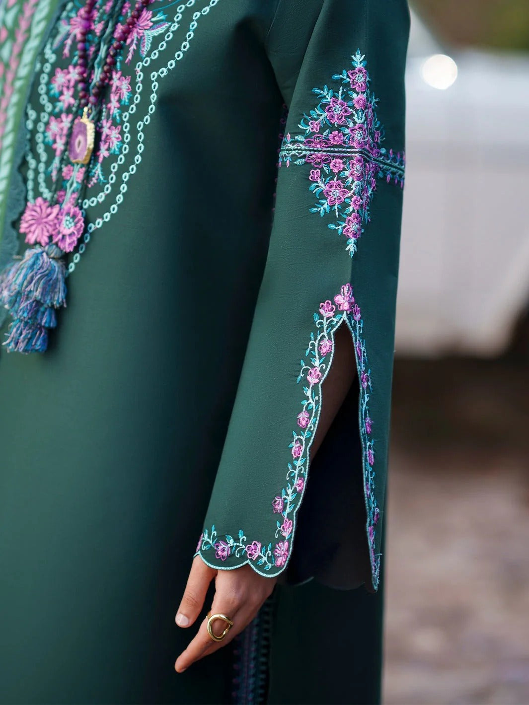 Mahnur Fiona Lawn'26 Embroidered Stitched 3-Piece Suit-F-08