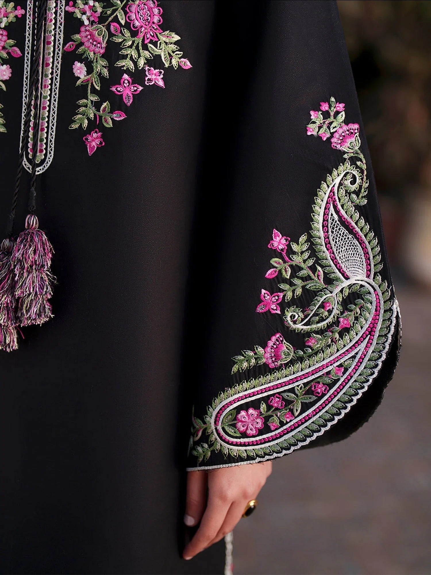 Mahnur Fiona Lawn'26 Embroidered Stitched 3-Piece Suit-F-09