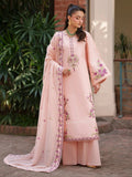 Pink-Mahnur Fiona Lawn'26 Embroidered Stitched 3-Piece Suit-F-01