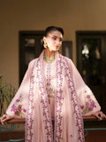 Pink-Mahnur Fiona Lawn'26 Embroidered Stitched 3-Piece Suit-F-01