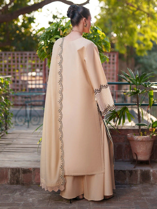 Mahnur Fiona Lawn'26 Embroidered Stitched 3-Piece Suit-F-04