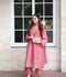 Shehroz Fashion Linen Embroidered Stitched 3-Piece Suit-Gul-e-Rose