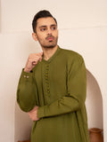 Green-Dot N Dot Andaaz Silk Kurta Pajama-Azlan