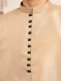 Golden-Dot N Dot Andaaz Silk Kurta Pajama-Yasir