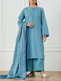 Sky Blue-Orient Lawn Printed Unstitched 3-Piece Suit-OTL-25-497/U SKY BLUE