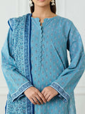 Sky Blue-Orient Lawn Printed Unstitched 3-Piece Suit-OTL-25-497/U SKY BLUE