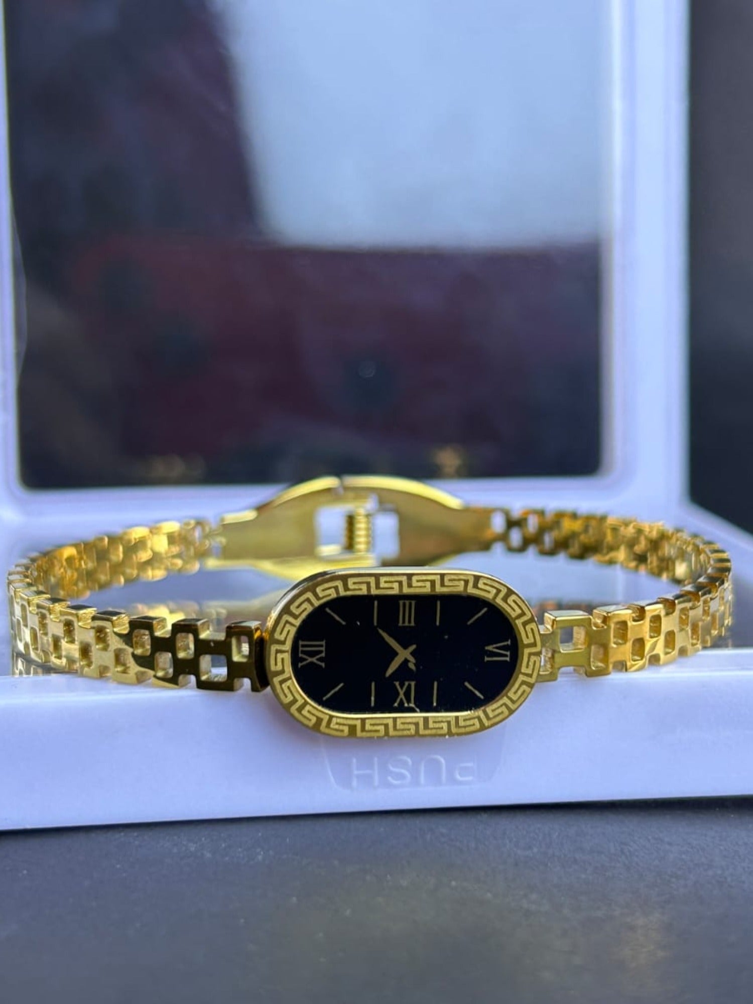Gold-Rameen's Collection Watch Bracelet