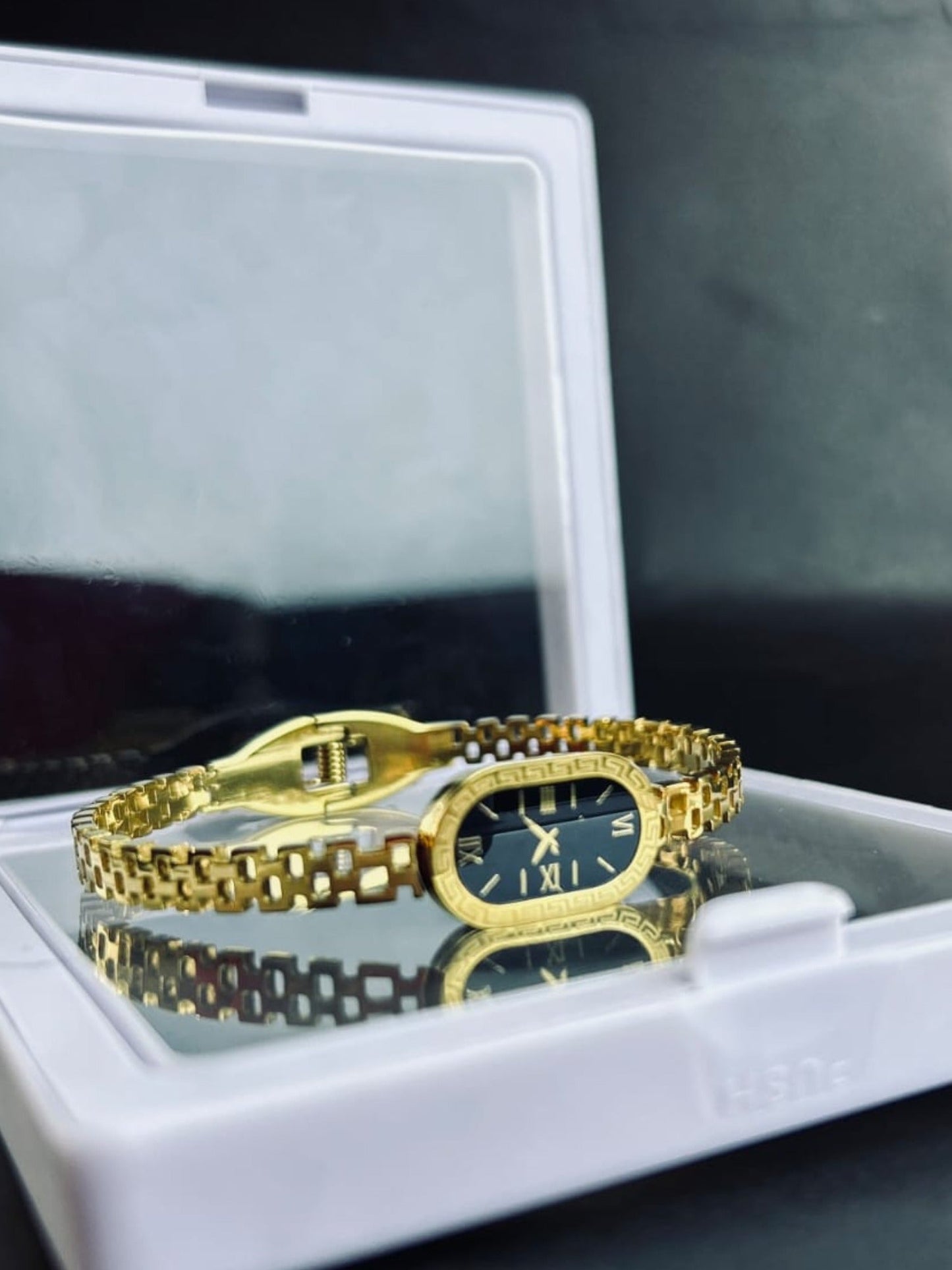 Gold-Rameen's Collection Watch Bracelet