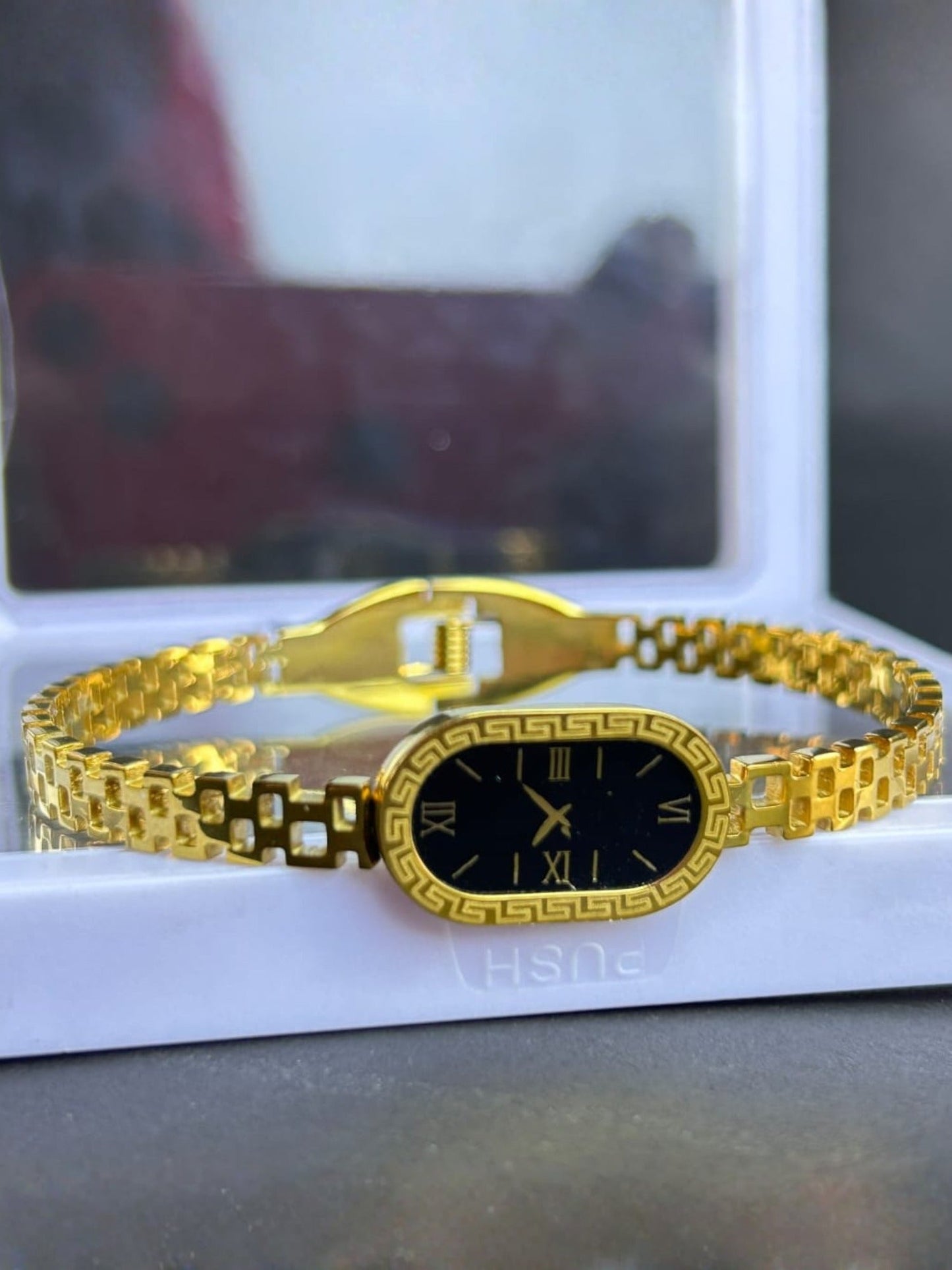 Gold-Rameen's Collection Watch Bracelet