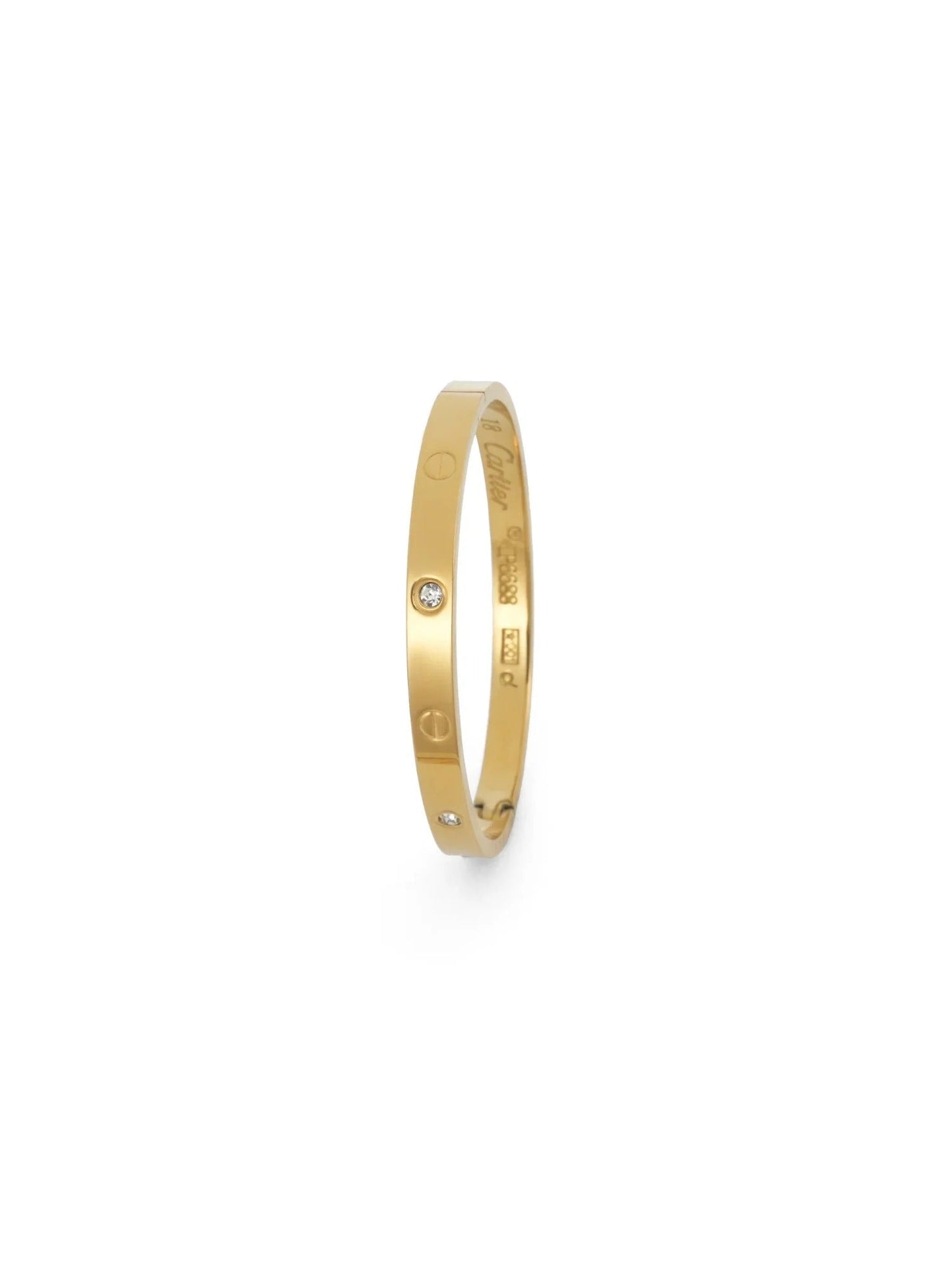 Golden-Loyalies Openable Bangle-EL-GLD-005