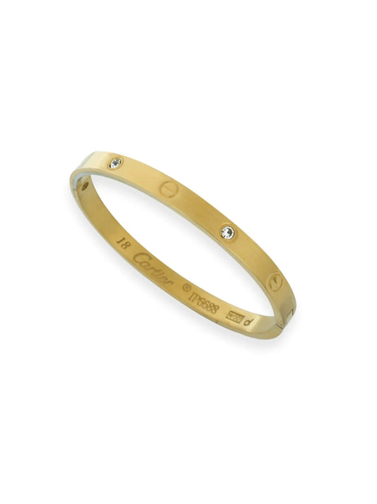 Golden-Loyalies Openable Bangle-EL-GLD-005