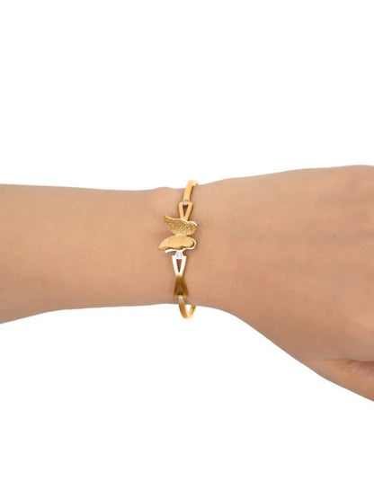 Golden-Loyalies Openable Bangle-BT-GLD-007