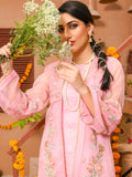 Pink-Ruby's Couture Organza Embroidered Stitched 4-Piece Suit-Sehar