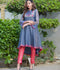 Ruby's Couture Cotton Net Embroidered Stitched 4-Piece Suit-Aftab